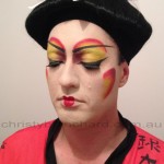 Geisha Inspired Drag Makeup November 2013